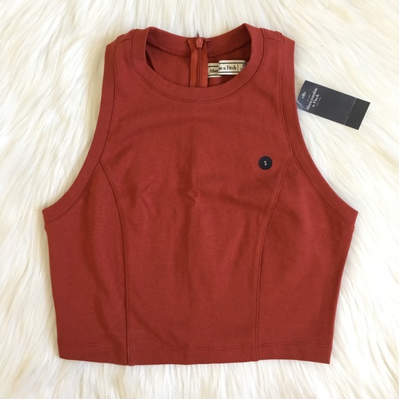Abercrombie & Fitch Tops - Scuba Cropped Top